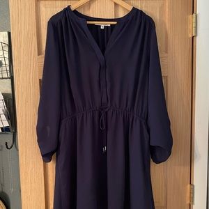 Navy Blue Dress